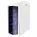 SilverStone PM01WA-W Primera ATX White Tower Case with Window Blue LED